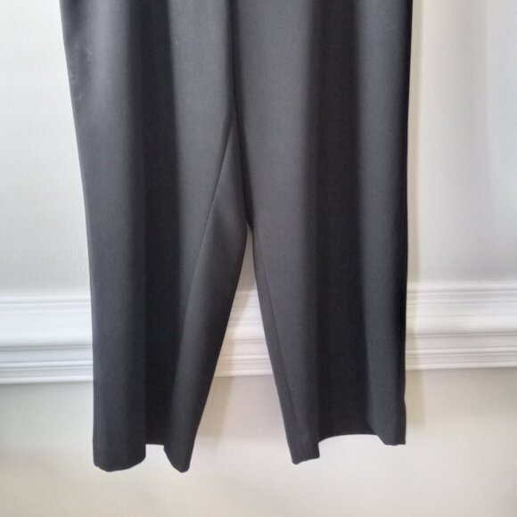 'TALBOTS' Wide leg Solid Black Pant NWT Size 14 - Picture 10 of 12